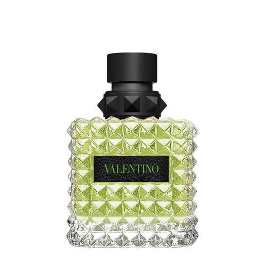 Valentino Uomo Born in Roma Green Stravaganza cologne bottle